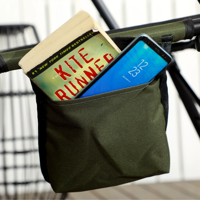 Outsunny Sedia da Pesca Pieghevole con Poggiapiedi Rimovibile, in Poliestere e Acciaio, 140x81x63 cm, Nero e Verde