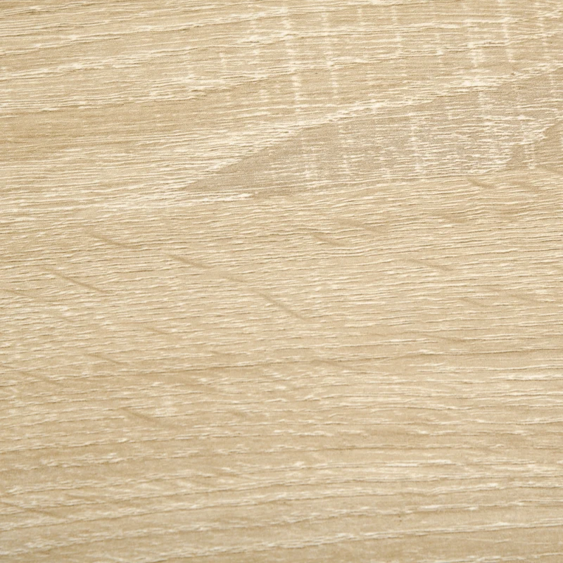 HOMCOM Escritorio Esquinero Mesa de Ordenador en Forma de L Escritorios Juveniles con Estantes Ajustables para Oficina Casa Despacho 120x70x75 cm Blanco y Roble