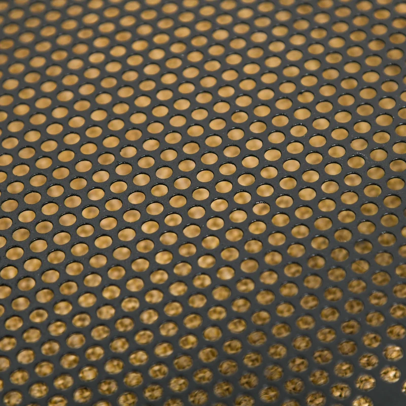 HOMCOM Tavolino da Salotto e da Letto con 4 Ruote, Design a C in Legno e Acciaio, Marrone Rustico e Nero, 51x36x61cm