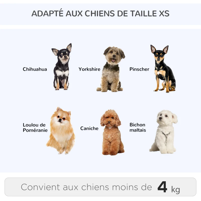 PawHut Sac de transport à roulettes pour chien 2 en 1 trolley chariot sac à dos pour chien chat avec poignée téléscopique, sacs de rangement, aérations, attache de sécurité, 42 x 25 x 55 cm, bleu