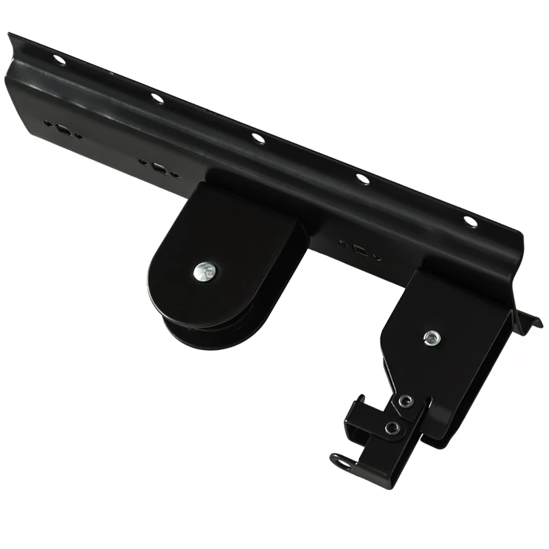 SPORTNOW Élévateur de vélo support vélo plafond fixation murale avec poulie capacité de chargement 20 kg acier noir