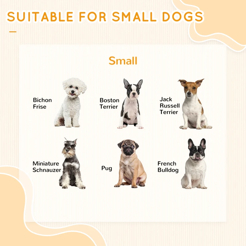 PawHut Pet Stairs Washable Fleece Faux Suede Cover 3 Step Dog Cat Foldable Portable Mobility Assistance 41 x 19cm Black