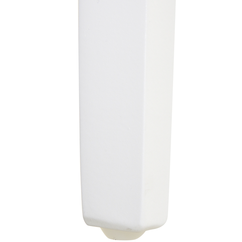 HOMCOM Console Style Table de drapier néo-rétro 3 tiroirs dim. 90L x 40l x 75H cm MDF Bois Massif pin Blanc