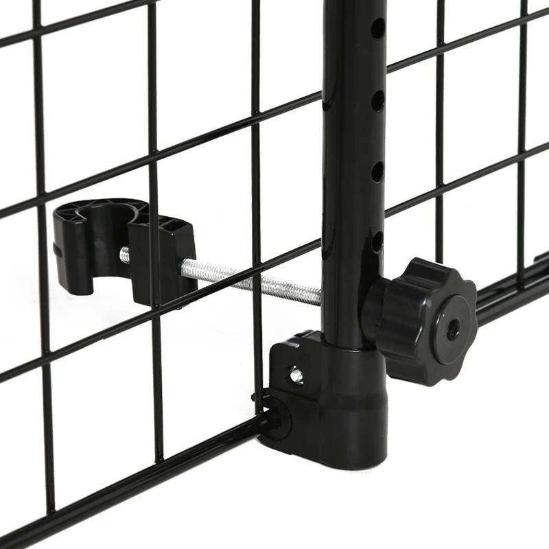 PawHut Divisorio Auto per Cani, Barriera Regolabile Universale, 91-152 x 30 cm, Nero