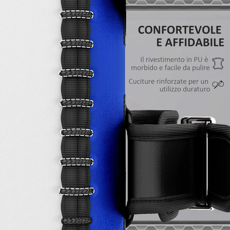 SPORTNOW Colpitore Boxe e Muay Thai Imbottito per Braccio, in PU e EPE, 38x20x18 cm, Blu