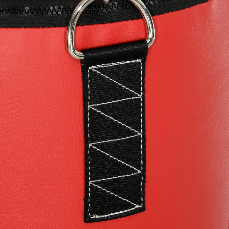 SPORTNOW Sac de frappe suspendu adulte poing 20kg avec chaîne en Acier à 4 Points et mousquetons, gants inclus