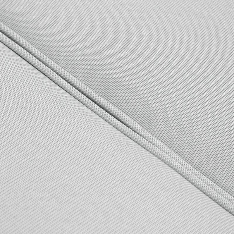 Outsunny Divano da Esterno a 2 Posti da in PP Plastica ad Effetto Rattan, Divano da Giardino con Cuscini Rimovibili e Lavabili, Grigio e Nero