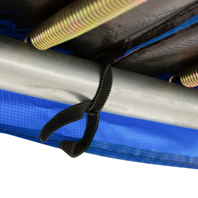 HOMCOM 12FT Replacement Trampoline Pad Thick Foam Safety Φ366cm Spring Cover Bounce Padding - Multi Coloured