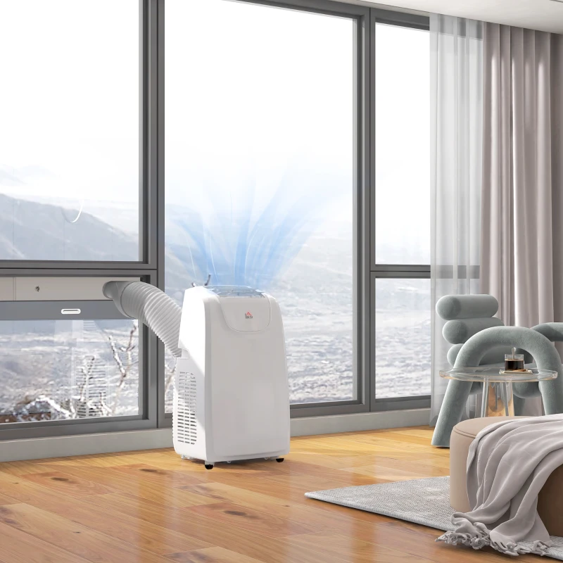 HOMCOM 12,000 BTU Multi-Mode Mobile Air Conditioner - White