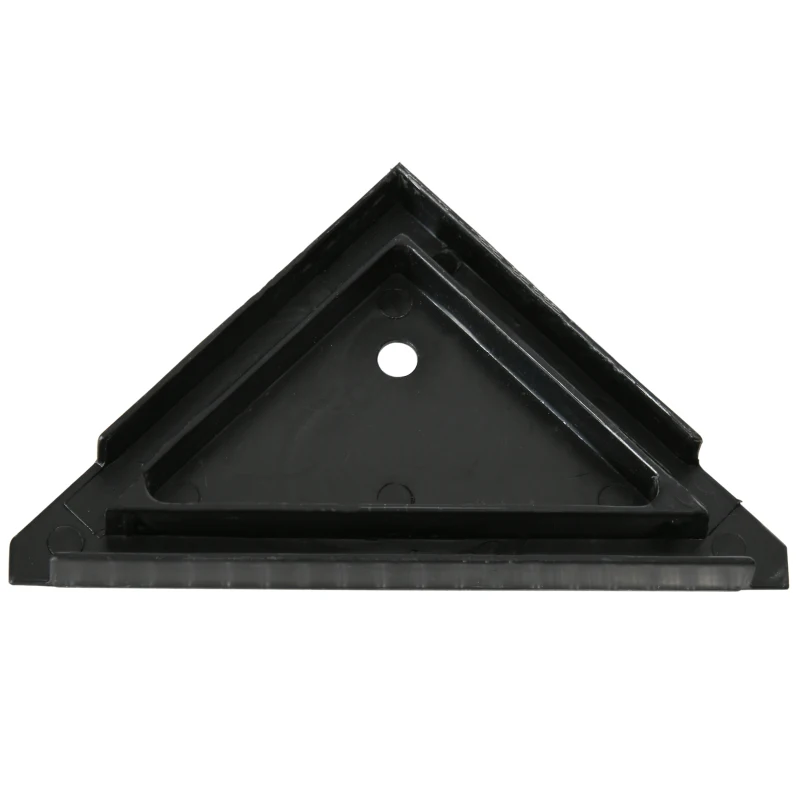 Outsunny Jardinière lit surélevé double toit ouvrable panneaux polycarbonate 126 x 107 x 57,5/67,5 cm