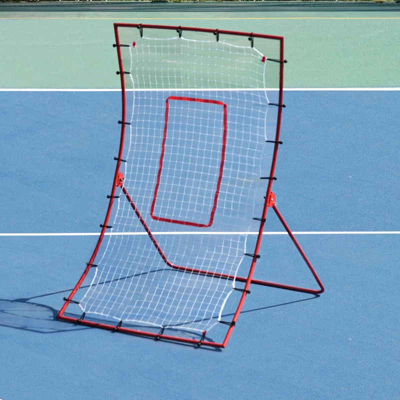 HOMCOM Rebounder Net Teens Adults Game Spot Baseball Softball Training Aid Practise Target Strike Shot Goal Play 175L x 77W x115H cm