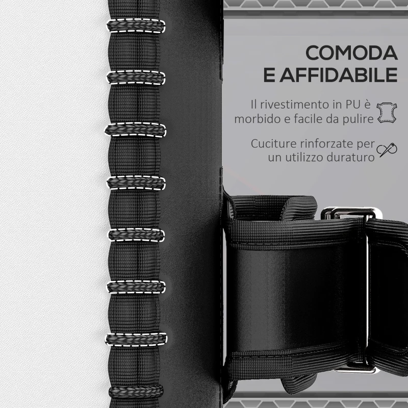 SPORTNOW Colpitore Boxe e Muay Thai Imbottito per Braccio, in PU e EPE, 38x20x18 cm, Nero