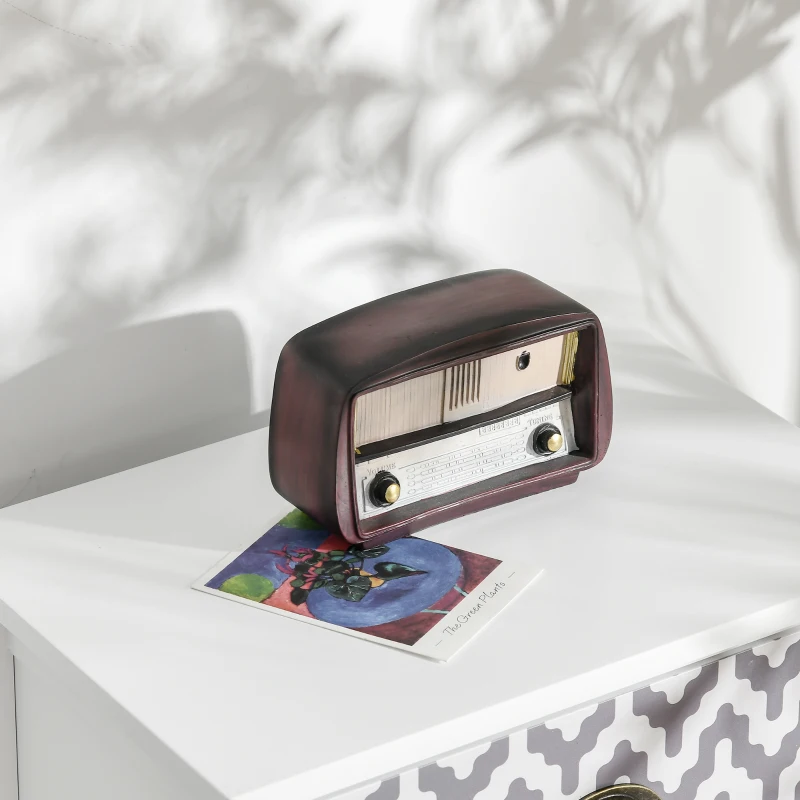 HOMCOM Bedroom Chest of Drawers, 4-Drawer Dresser with Metal Handles, Storage Drawer Unit for Living Room, Bedroom