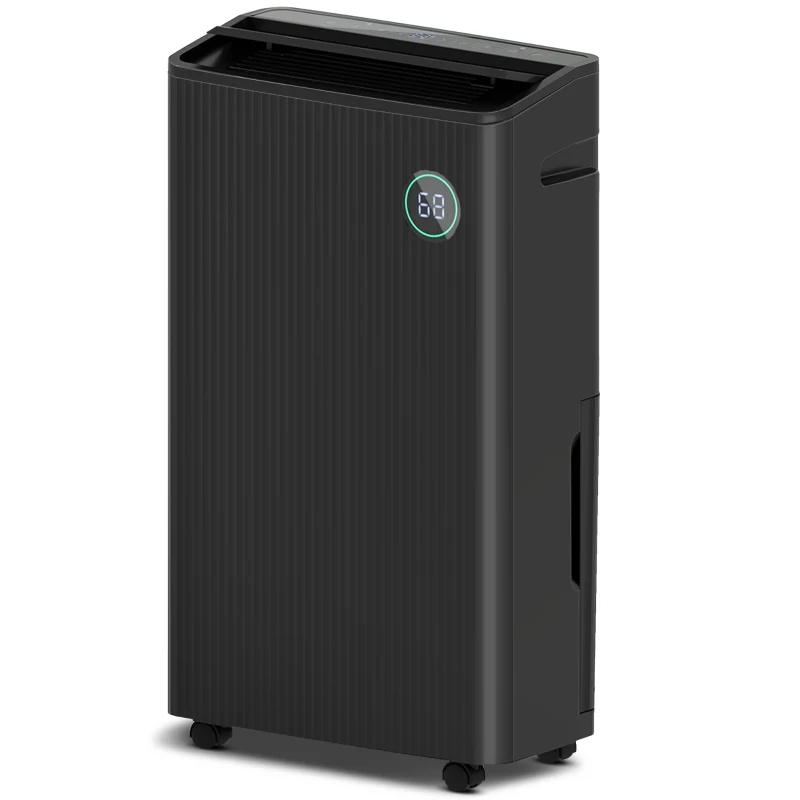 HOMCOM 5500mL Portable Dehumidifier with Air Purifier, UVC, Ioniser, 24H Timer, 5 Modes, 16L/Day, for Home Laundry, Black