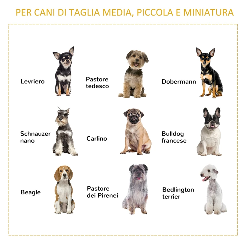 PawHut Gabbia Pieghevole per Cani Fino 15kg in Legno con Vassoio Estraibile e Tetto Apribile, Grigio