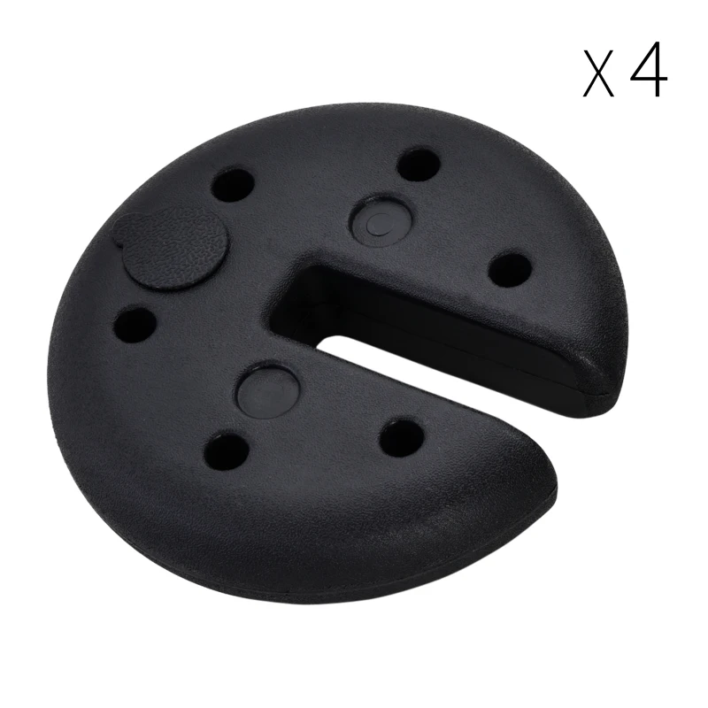 Outsunny Pop up Canopy Weight Set of 4, Heavy Duty Sand Fillable Tent Leg Weights for Marquee Party Tent Canopy, Total 20kg