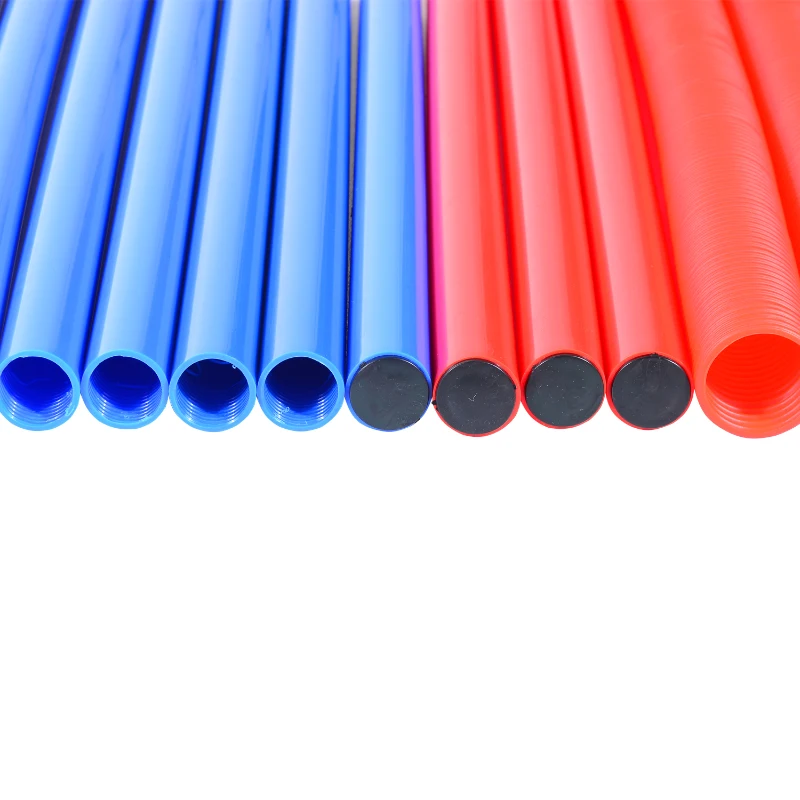 PawHut Agility sport pour chiens équipement complet obstacles et entrainement 11 pièces parcours agility chien avec sac de transport acier rouge et bleu