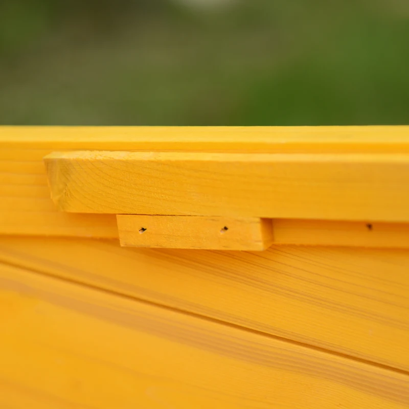 PawHut Cuccia Casetta per Animali Domestici in Legno di Abete 70 x 51.5 x 60cm