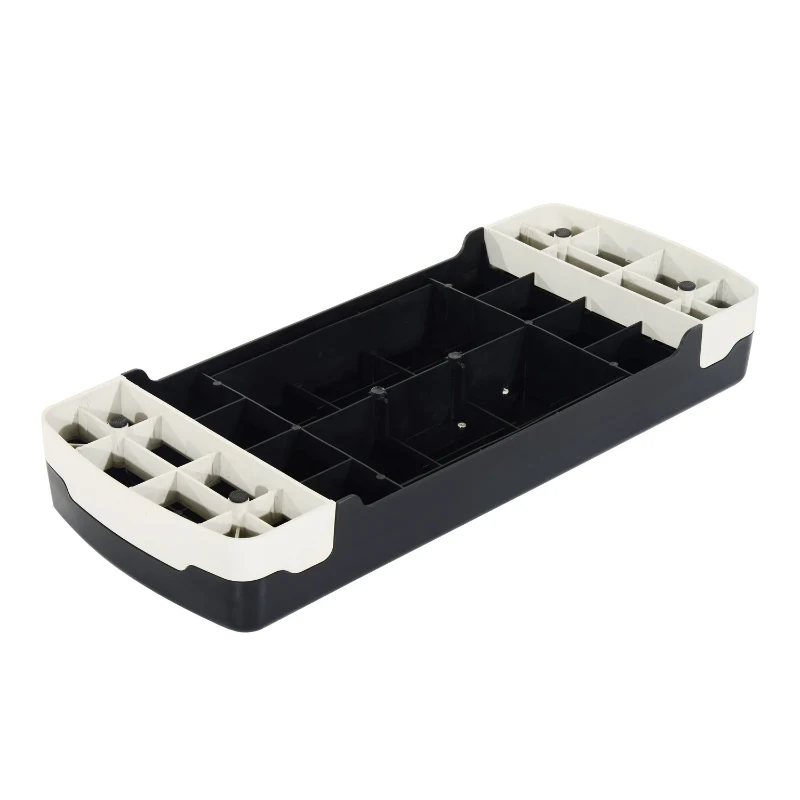 HOMCOM Step para Fitness Stepper Aeróbic Step de Aeróbic Antideslizante con Altura Regulable 2 Niveles de 10/15 cm Carga 150 kg para Ejercicio en Casa Gimnasio 68x29x15 cm Negro y Rojo