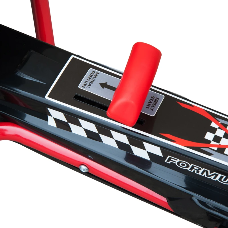 HOMCOM Kids Children Pedal Go Kart Cart Air Inflatable Tyres Motor Racing Style Suitable for 3 to 8 Years