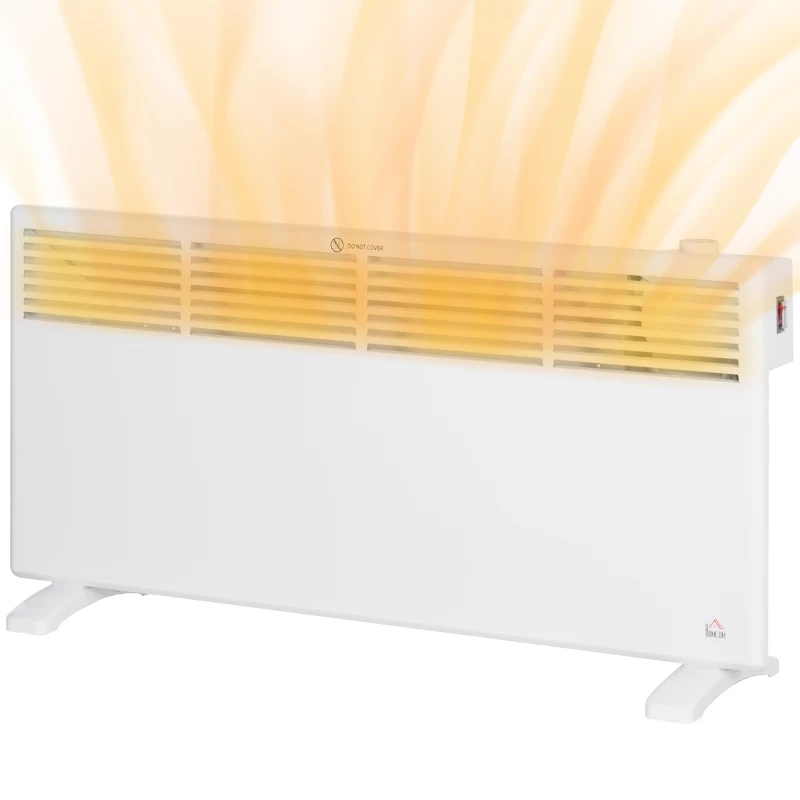 HOMCOM 2000W Convector Heater - White