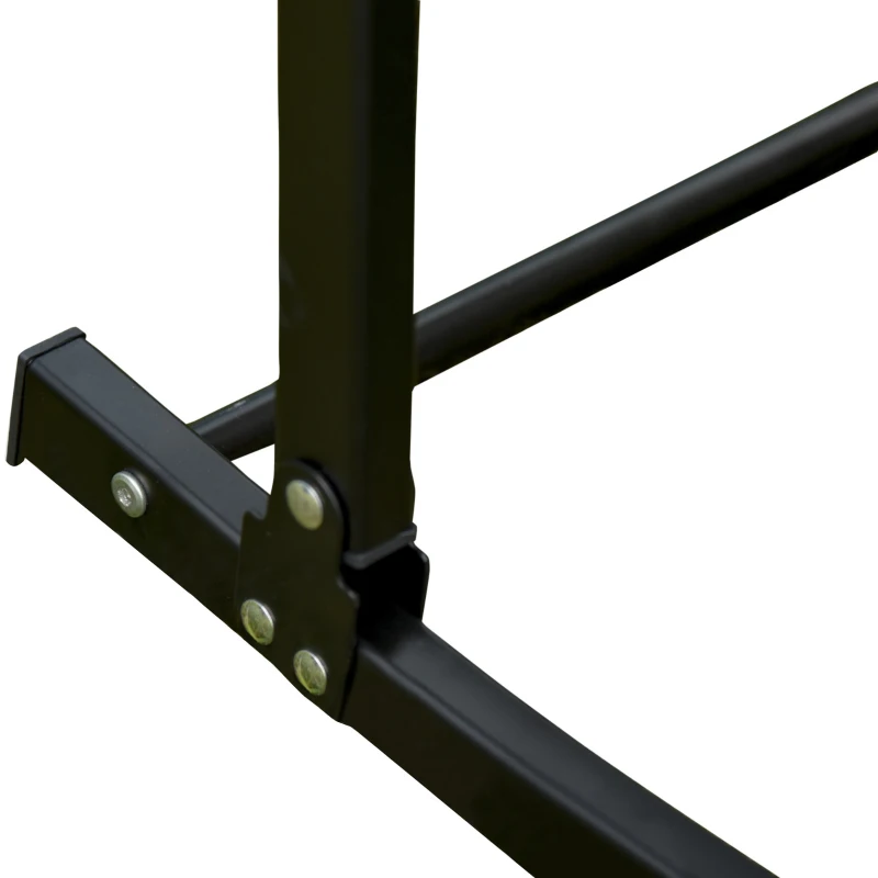 Outsunny Set 2 Sdraio da Giardino Pieghevoli, Lettino Prendisole in Alluminio e Textilene, 61x165x63cm