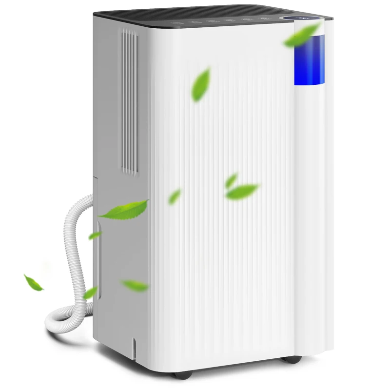 HOMCOM 12L/Day Dehumidifier, with Filter - White