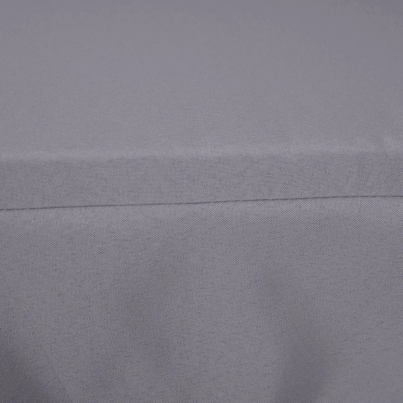 Outsunny Cojín para Balancín de 2 Piezas Cojín de Asiento y Respaldo para Jardín Terraza Exterior130x45x5 cm Gris