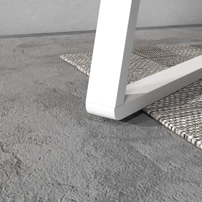 Outsunny Dondolo da Giardino 3 Posti con Tettuccio Inclinabile, in Acciaio, 205x130x175 cm, Grigio Scuro