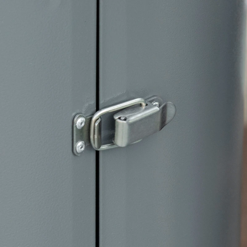 Outsunny Parasol Chauffant 12,5 KW Chauffage d'extérieur gaz Chauffage de terrasse - Double sécurité - Puissance réglable - roulettes - détendeur et tuyau de gaz fournis Acier INOX. Gris