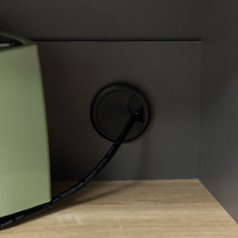 HOMCOM Mobile Dispensa Alto con Ripiani Regolabili Aperti, Cassetto e Armadietto, in Truciolato e MDF, 60x42x180 cm, Grigio