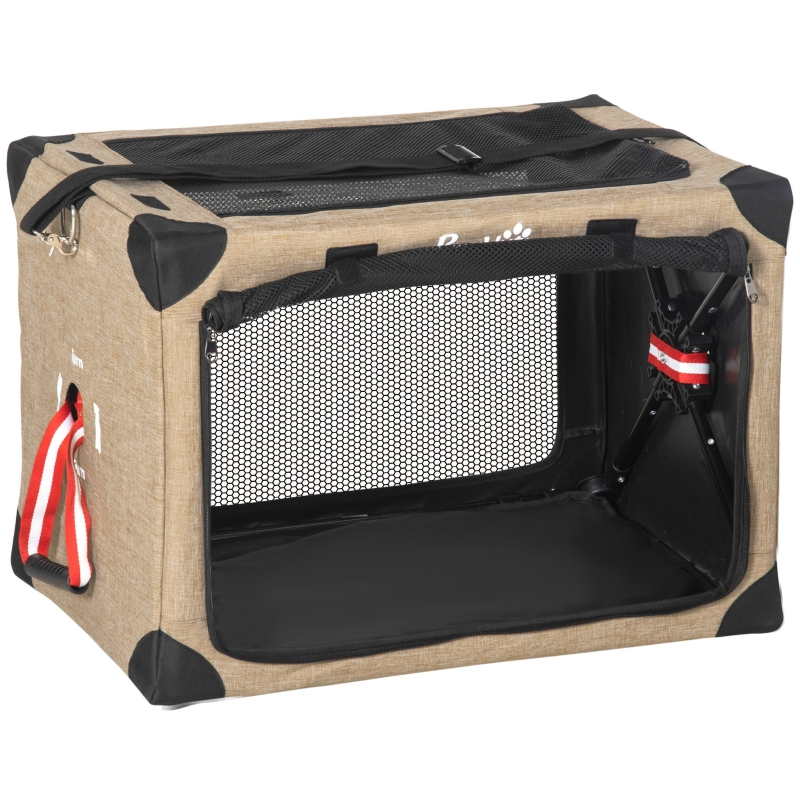 Pet Supplies Collapsible Cat Crate Kuber Industries 48x31x31 CM