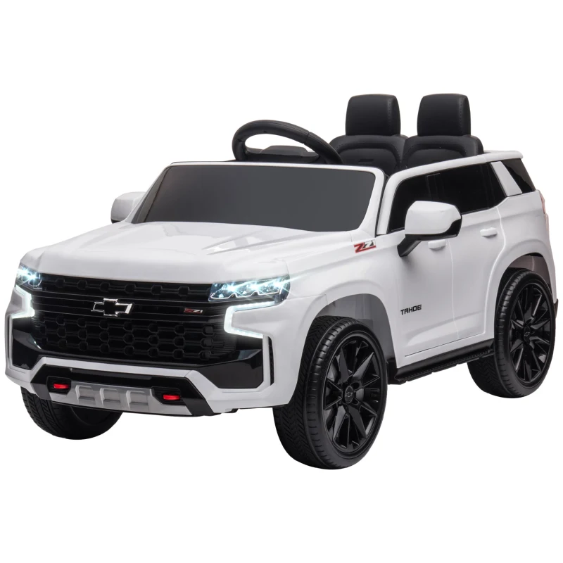 HOMCOM Voiture véhicule électrique enfant 12 V - télécommande parentale fournie - V. Max. 3 Km/h - effets sonores, lumineux blanc