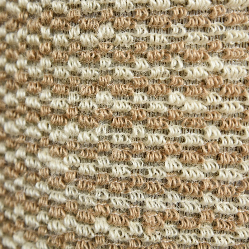 PawHut Arbre à chats style cosy chic griffoirs jute naturelle niche plateforme peluche courte bicolore beige café