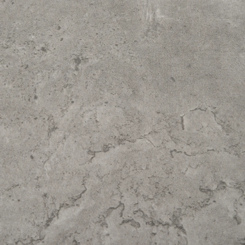 HOMCOM Mobile Sotto TV con Design Moderno Sospeso a Parete Grigio Cemento con 2 Ripiani e Passacavi, 152.4x29.8x21cm