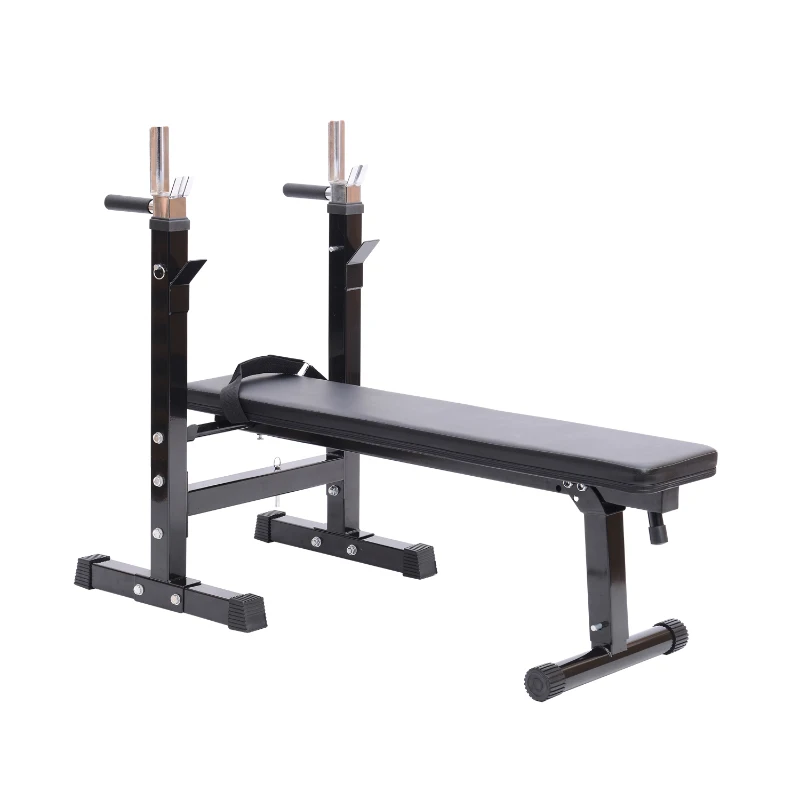 Homcom - Panca Pesi Attrezzatura Fitness Panca Pieghevole per Palestra e Home Gym