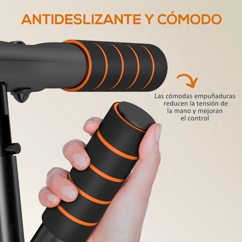 SPORTNOW Barra de Dominadas de Pared con Bandas de Resistencia Carga 150 kg para Ejercicio y Entrenamiento Negro y Naranja