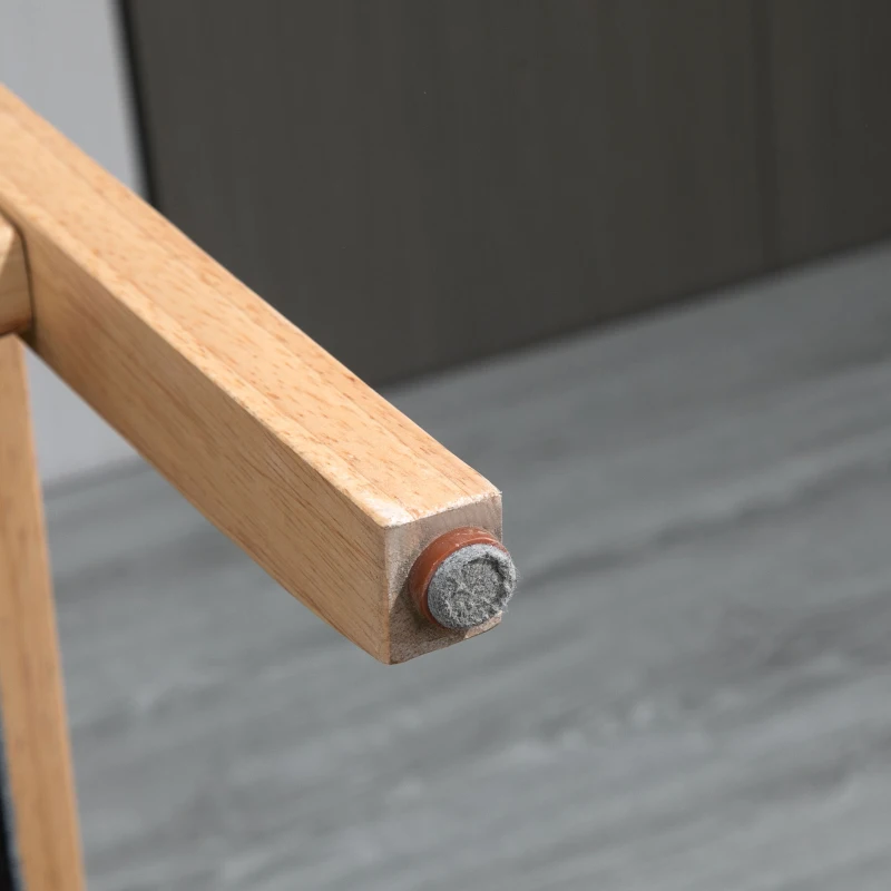 HOMCOM Sofá de 2 Plazas con Respaldo Cojines Acolchados Patas de Madera Antideslizantes Botones con Mechones 113x67x78 cm Gris