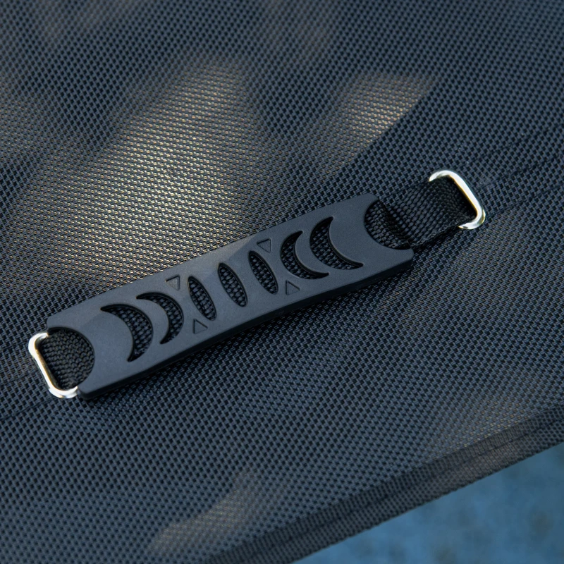 HOMCOM Déambulateur pliant avec siège et dossier 4 roues pliable réglable avec sac de rangement freins à main bleu et noir