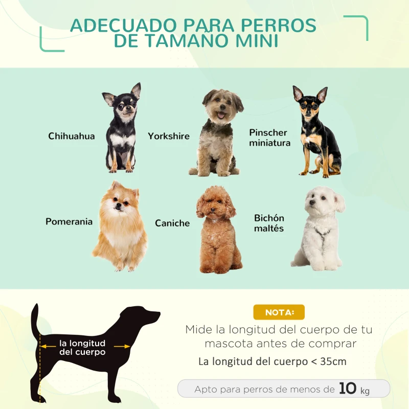 PawHut Cama Elevada para Perros Gatos Portátil Cama para Mascotas con Zona de Malla Transpirable y Tela Oxford para Interior Exterior 61x46x18 cm Rojo