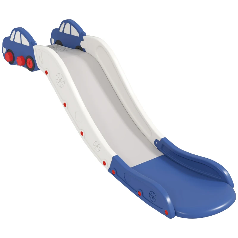 AIYAPLAY Kids Slide for Bed, Sofa, with Extended Length, Easy to assemble and Store, Blue