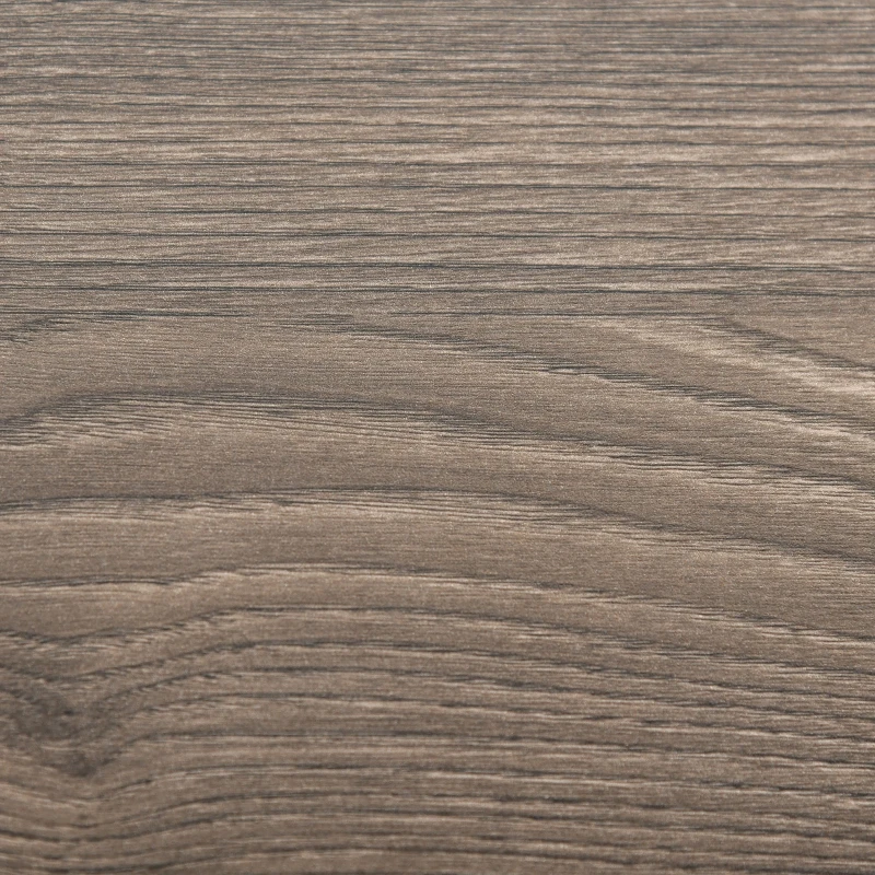 Vinsetto Scrivania Sollevabile a 4 Altezze con Regolazione Elettrica, Sistema Anticollisione, 140x70x72-116cm, Metallo Nero e Teak