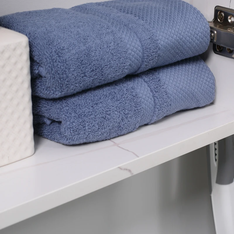 kleankin Meuble lavabo suspendu avec rangement pour salle de bain 40 x 22 x 50 cm - blanc