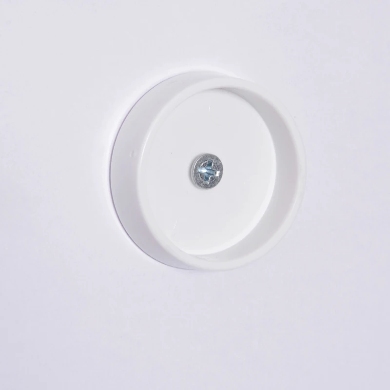 PawHut Cancelletto di Sicurezza per Animali Allargabile Facile Installazione con Supporti a Pressione Acciaio Resistente con  una Finitura Verniciata a Polvere Bianco 76x76-82cm