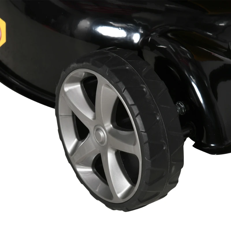 DURHAND Tagliaerba Elettrico 40V, Tagliaerba a Batteria Motore 800W, con Set Batterie e Caricabatterie, Larghezza di Taglio 42cm, 6 Altezze di Taglio 25-75mm e Sacco di Raccolta da 45L