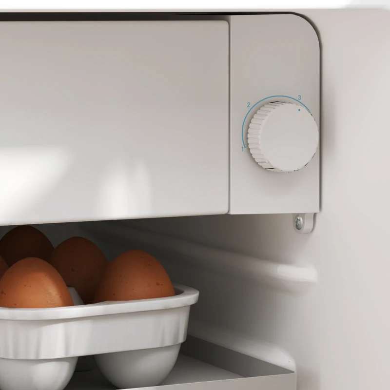 HOMCOM 46 Litre Lockable Countertop Fridge - Grey