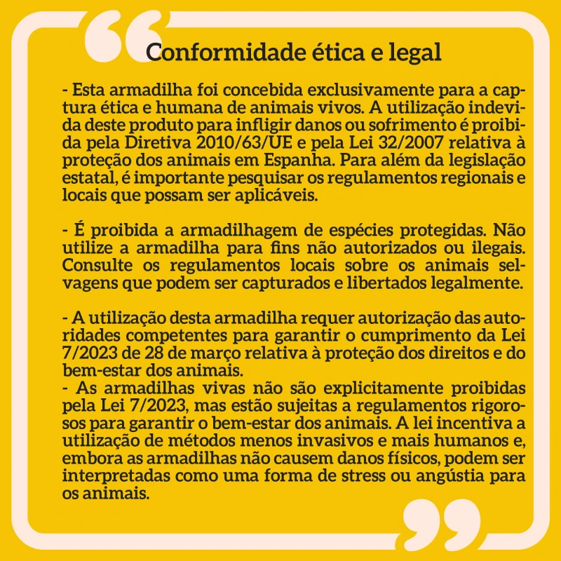 Outsunny Armadilha Animais Vivos 100x24x30 cm Armadilha para Animais Pequenos com 2 Portas e Estrutura de Aço para Interior e Exterior Marrom