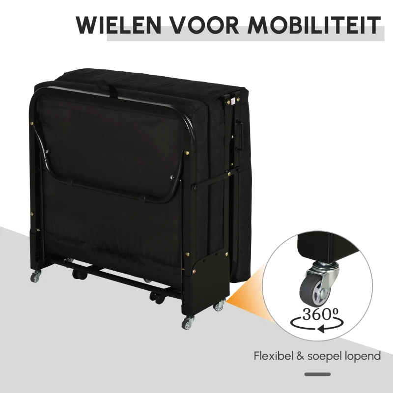 HOMCOM regisseursstoel tuinstoel klapstoel landelijke stoel fauteuil zwart / groen