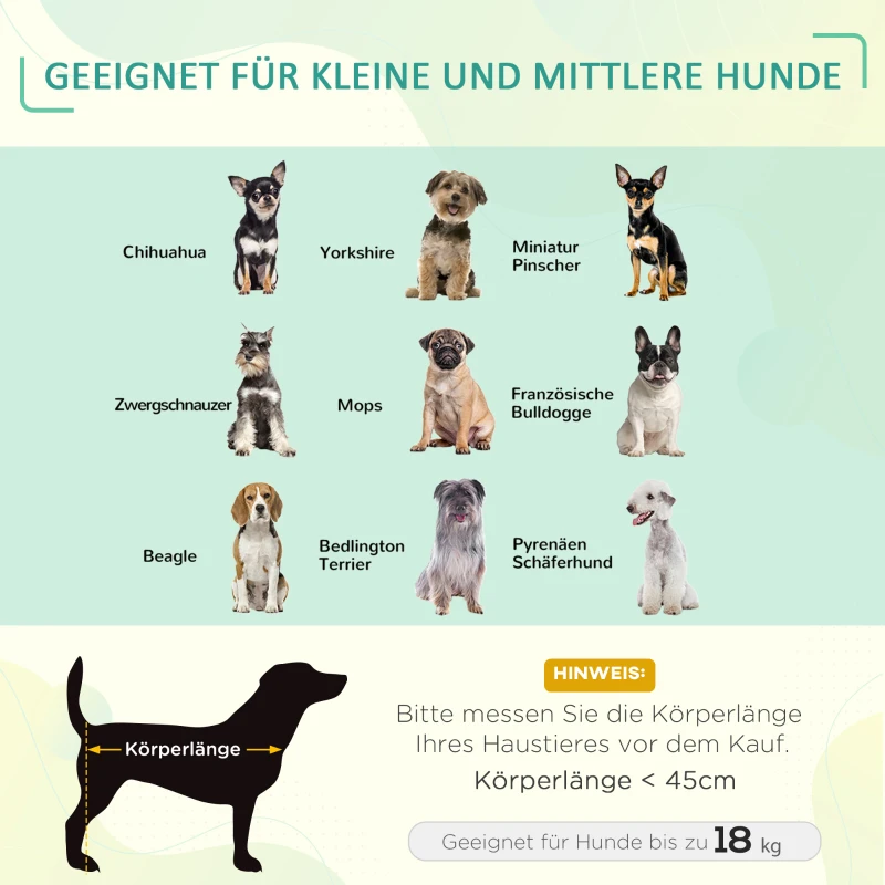 PawHut Hundeliege Outdoor, Erhöhtes Hundebett für kleine und mittelgroße Hunde, Kühlende Haustierliege mit robuster Stahlrahmen,Tragbares Stehendes Haustierbett, 111 x 65,5 x 19 cm, Schwarz