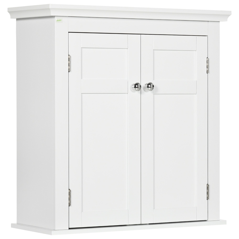 Kleankin Armario De Baño Alto, Columna Auxiliar De Baño, Con 1 Cajón, 3
